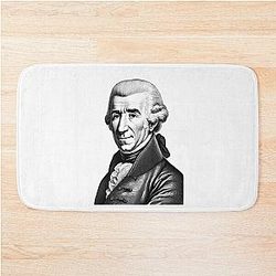 Portrait of Franz Joseph Haydn Bath Mat
