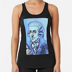 Joseph Haydn Portrait Racerback Tank Top