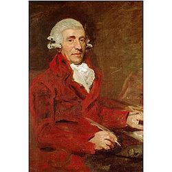 History Galore Gallery Poster, Franz Joseph Haydn as portrayed by John Hoppner in England 1791