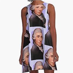 Austrian Composer Joseph Haydn A Line Dress