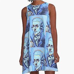 Joseph Haydn Portrait A-Line Dress