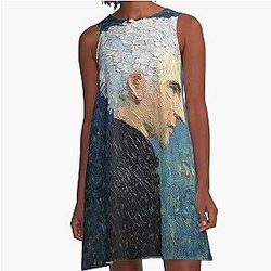 Franz Joseph Haydn - Postimpressionist A-Line Dress