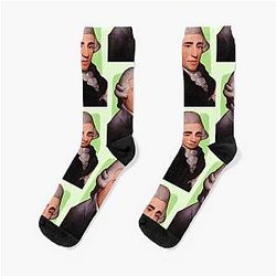 Austrian Composer Joseph Haydn mint Green Socks