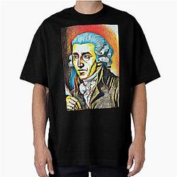 Joseph Haydn Portrait Oversized T-Shirt