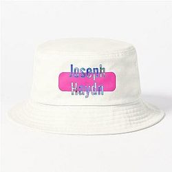 Joseph Haydn Portrait Musician Bucket Hat
