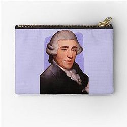 Austrian Composer Joseph Haydn illustration Zipper Pouch