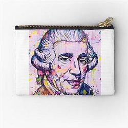 JOSEPH HAYDN portrait Zipper Pouch
