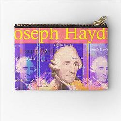 Joseph Haydn Musician Zipper Pouch