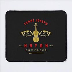 Franz Joseph Haydn Winged Violin classical composer Mouse Pad