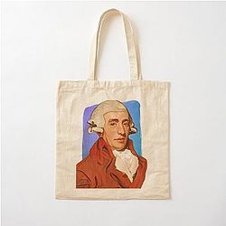 Austrian Composer Joseph Haydn Cotton Tote Bag