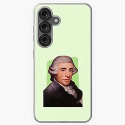 Austrian Composer Joseph Haydn - mint Green - illustration  Samsung Galaxy Soft Case