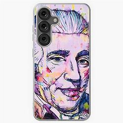JOSEPH HAYDN watercolor and inks portrait Samsung Galaxy Soft Case