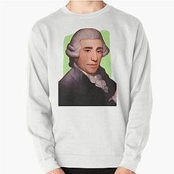 Austrian Composer Joseph Haydn Mint Green Pullover Sweatshirt