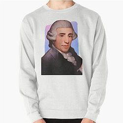 Austrian Composer Joseph Haydn illustration Pullover Sweatshirt