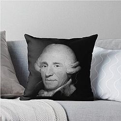 Franz Joseph Haydn Throw Pillow