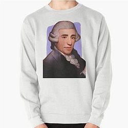 Austrian Composer Joseph Haydn illustration Pullover Sweatshirt