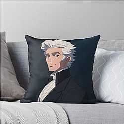 Franz Joseph Haydn Anime Style Throw Pillow