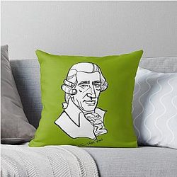 Franz Joseph Haydn Throw Pillow