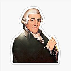 Father of the Symphony Joseph Haydn Sticker