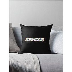 Josh dub Fitted T-Shirt Throw Pillow