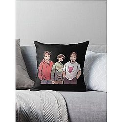 The Boy Joshdub and Mully Throw Pillow