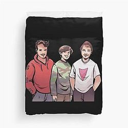 The Boys Joshdub And Mully Duvet Cover