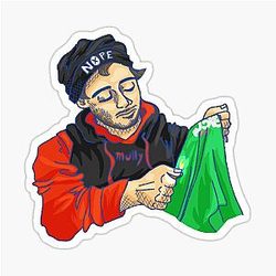 Josh burns sticker