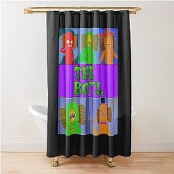 YouTuber JoshDub funny Shower Curtain