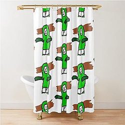 Josh Dub Shower Curtain