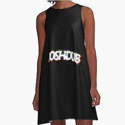 Joshdub Fitted T-Shirt A-Line Dress