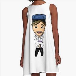 Joshdub art A Line Dress