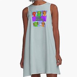 YouTuber JoshDub A-Line Dress