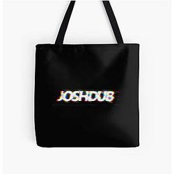 Joshdub Fitted T-Shirt All Over Print Tote Bag