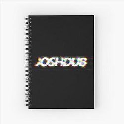 Joshdub Fitted T-Shirt Spiral Notebook