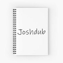 Josh Dub Spiral Notebook