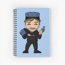 Josh Dub Spiral Notebook