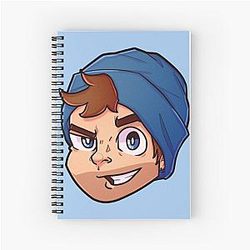 Josh Dub Spiral Notebook