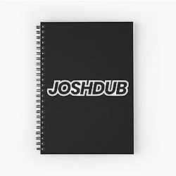 Josh Dub Logo Spiral Notebook