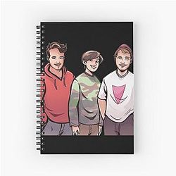 The Boys Josh dub And Mully Spiral Notebook