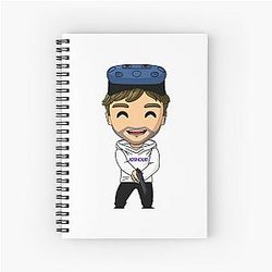 Joshdub Art Spiral Notebook