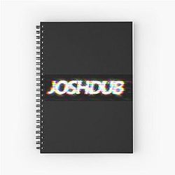JOSH DUB Fitted Spiral Notebook