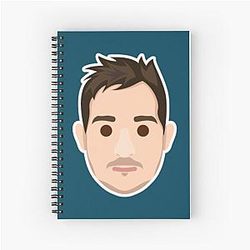 YouTuber Josh Dub Spiral Notebook