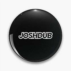 JoshDub HD Logo Pin