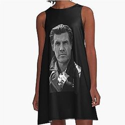 Josh Brolin A-line Dress