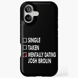 Mentally Dating Josh Brolin iPhone Case