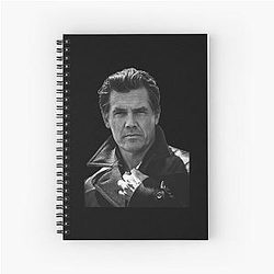 Josh Brolin Spiral Notebook