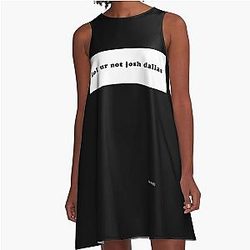 Not Josh Dallas A-Line Dress