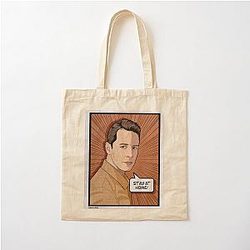 Josh Dallas Stay at home Cotton Tote Bag