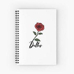Josh Dallas Spiral Notebook