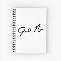 Josh Dallas AUTOGRAPH Notebook